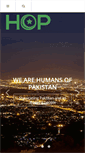 Mobile Screenshot of humansofpakistan.org